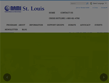Tablet Screenshot of namistl.org